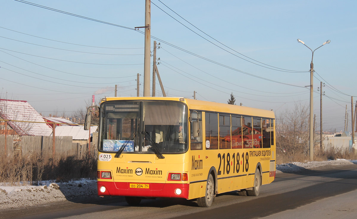 Челябинская область, ЛиАЗ-5256.53 № 023