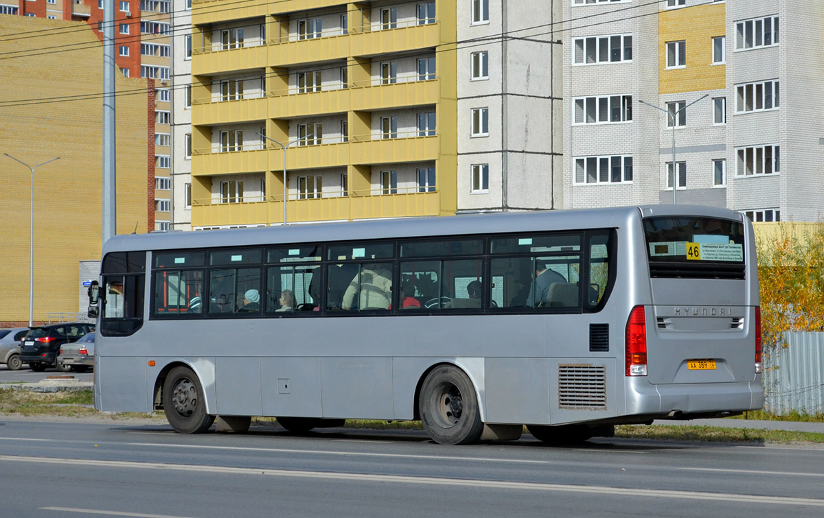 Тюменская область, Hyundai New Super AeroCity 1F/L № АА 389 72