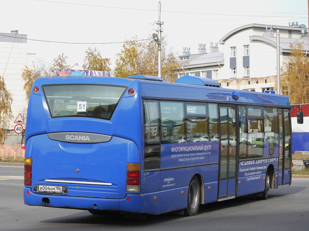 Ханты-Мансийский АО, Scania OmniLink I (Скания-Питер) № В 004 АМ 186