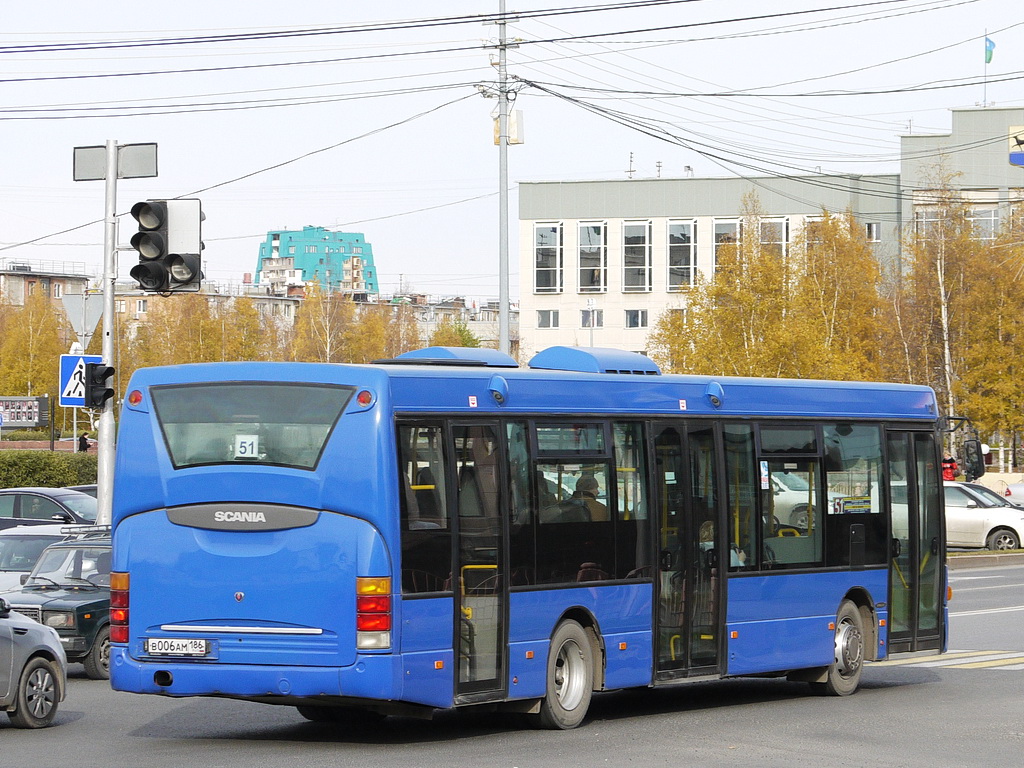 Ханты-Мансийский АО, Scania OmniLink I (Скания-Питер) № В 006 АМ 186