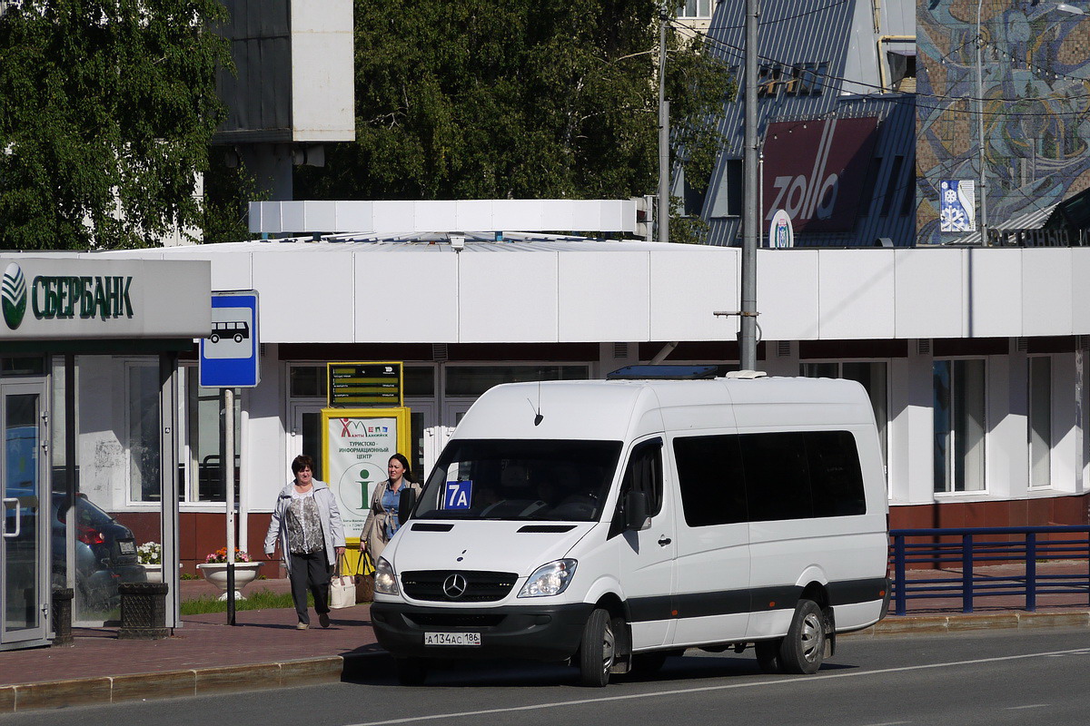 Ханты-Мансийский АО, Луидор-22360C (MB Sprinter) № А 134 АС 186