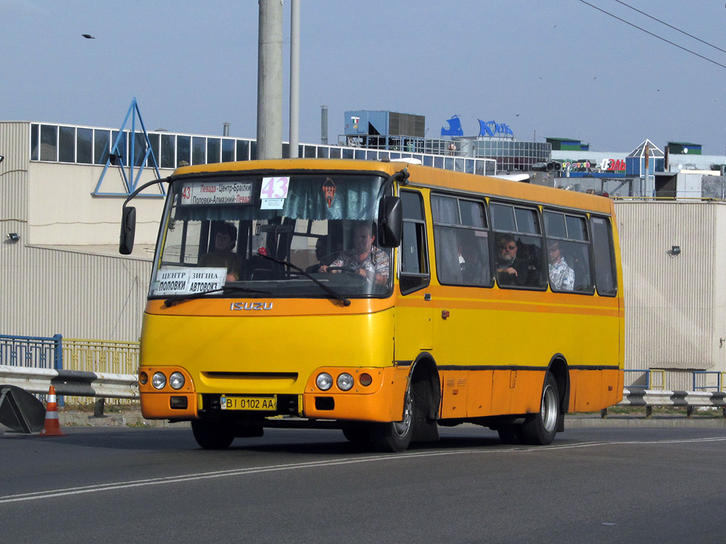 Полтавская область, Богдан А09201 (ЛуАЗ) № BI 0102 AA