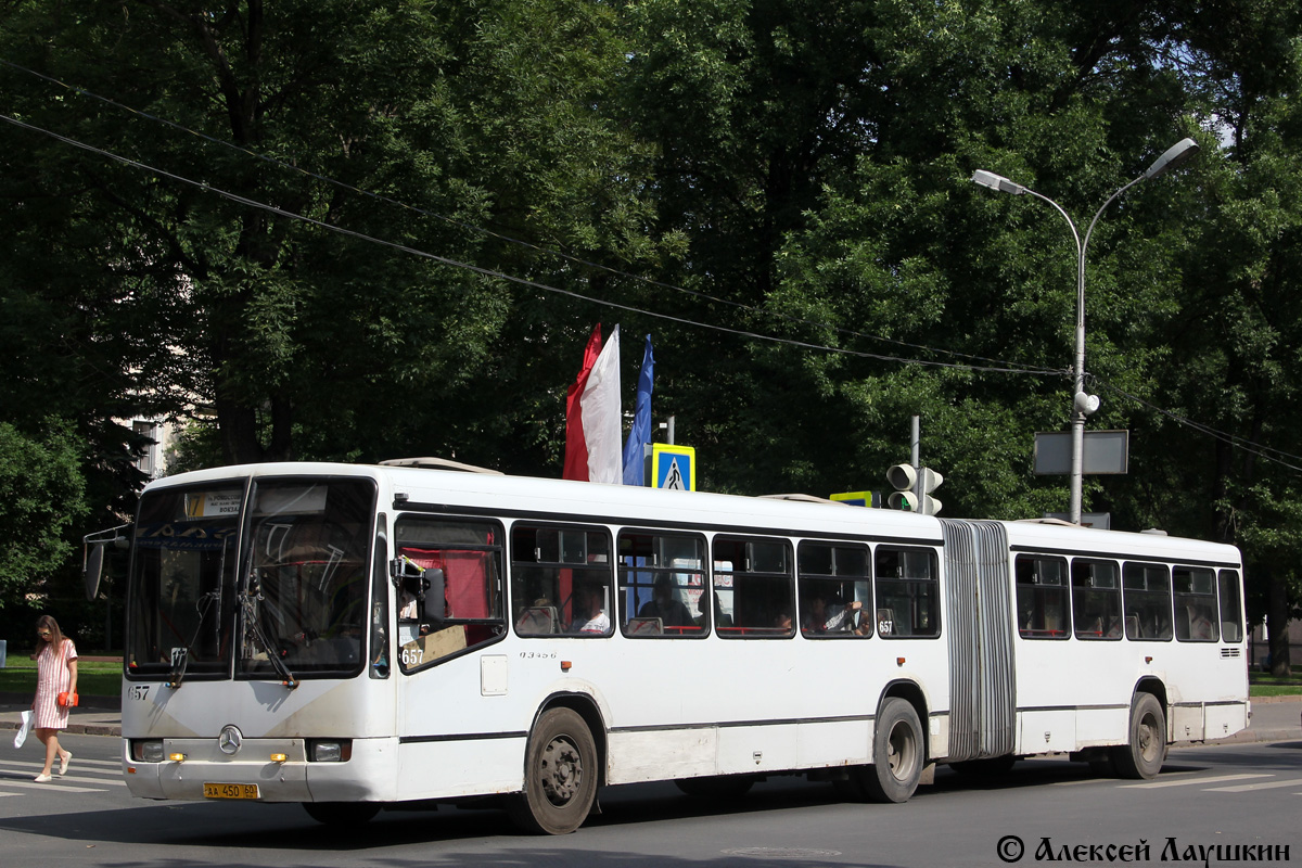 Pskovo sritis, Mercedes-Benz O345G Nr. 657