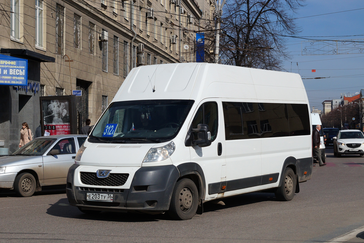 Воронежская область, IRITO Boxer L4H3 (Z8P) № Е 203 ТУ 36