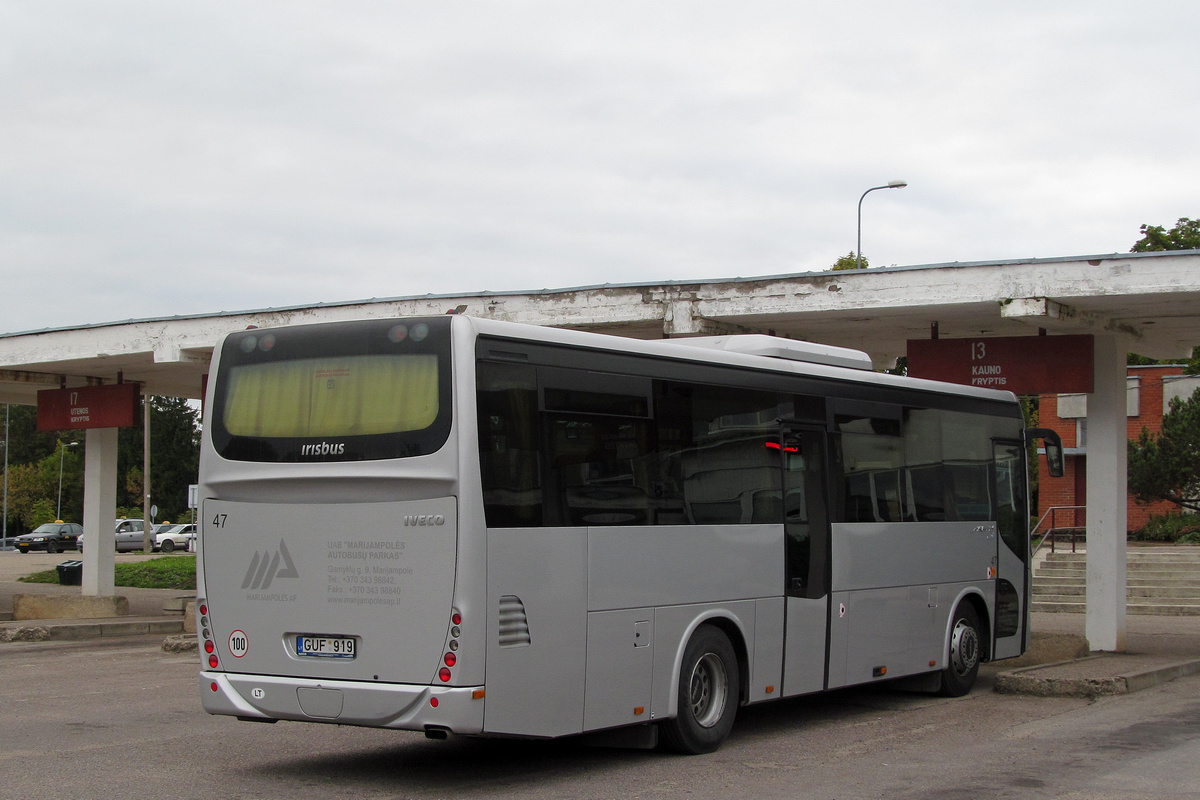 Литва, Irisbus Arway 10.6M № 47