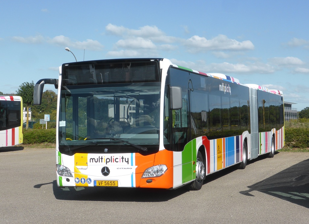 Luxemburg, Mercedes-Benz Citaro C2 G sz.: 84