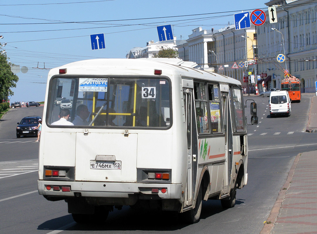 Нижегородская область, ПАЗ-32054 № Е 746 МХ 152