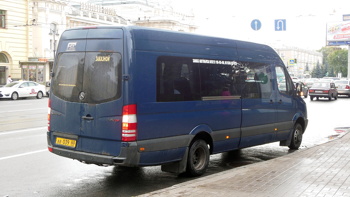 Псковская область, Mercedes-Benz Sprinter W906 515CDI № АВ 039 60