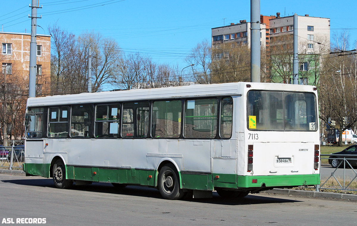 Санкт-Петербург, ЛиАЗ-5256.25 № 7113