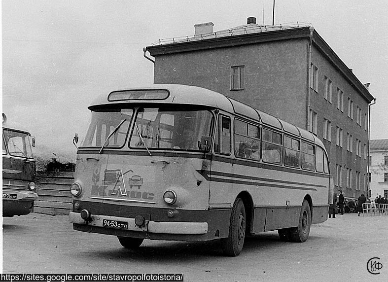 Stavropol region, LAZ-695E # 94-53 СТЛ; Stavropol region, Ikarus  55.14 Lux # 87-76 СТР; Stavropol region — Old photos