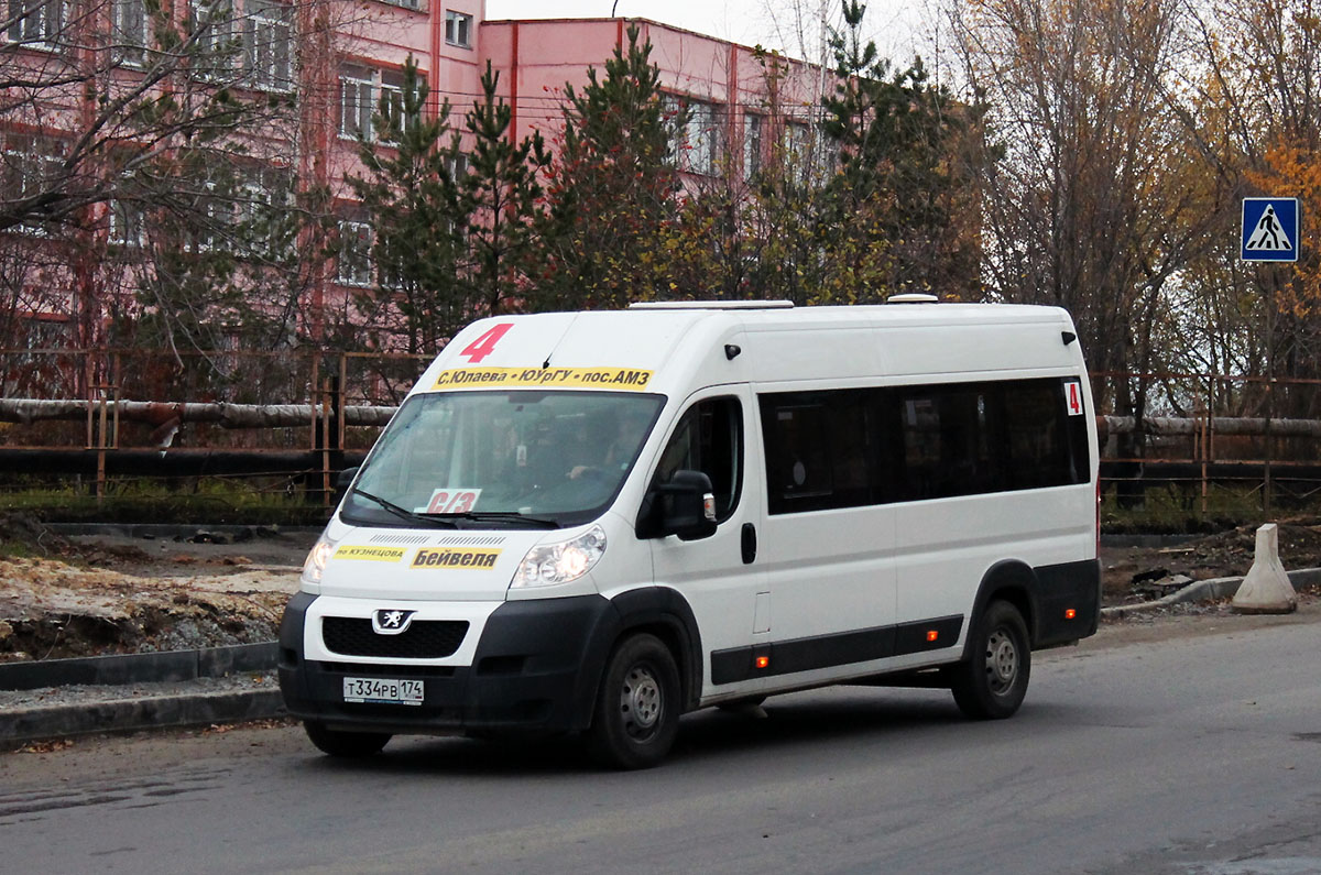 Челябинская область, Нижегородец-2227SK (Peugeot Boxer) № Т 334 РВ 174