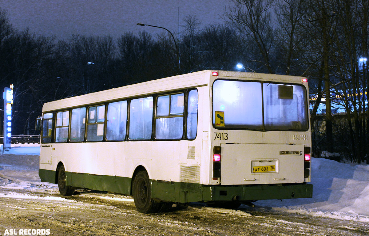 Санкт-Петербург, ЛиАЗ-5256.25 № 7413