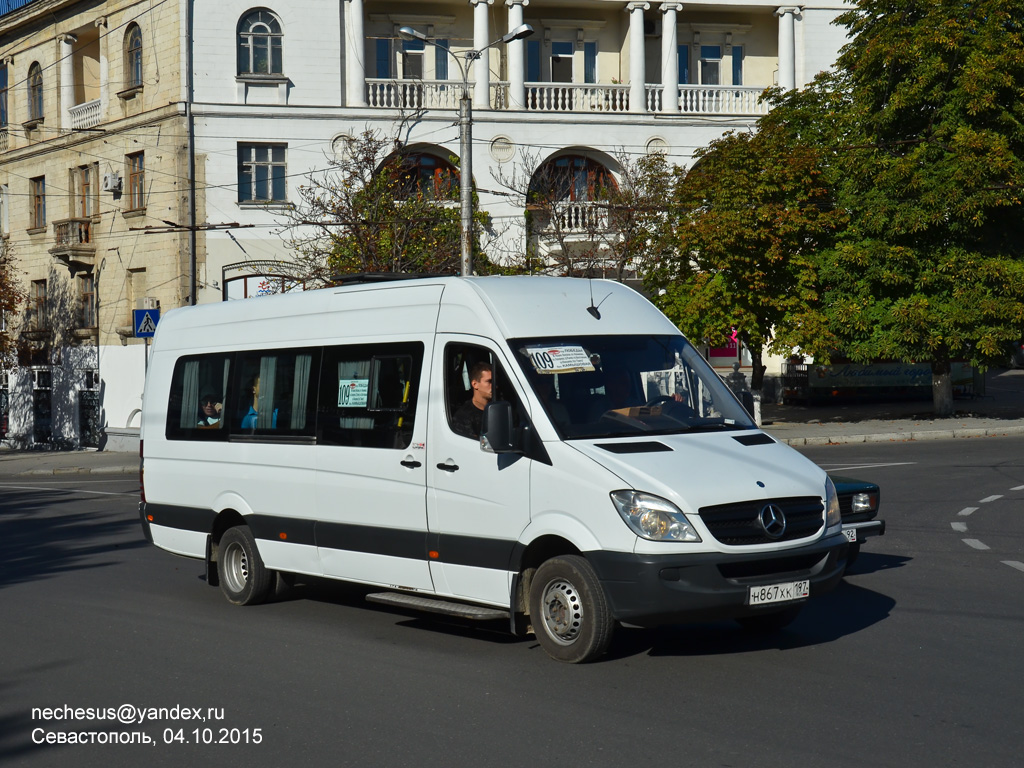 Севастополь, Луидор-22360C (MB Sprinter) № Н 867 ХК 197