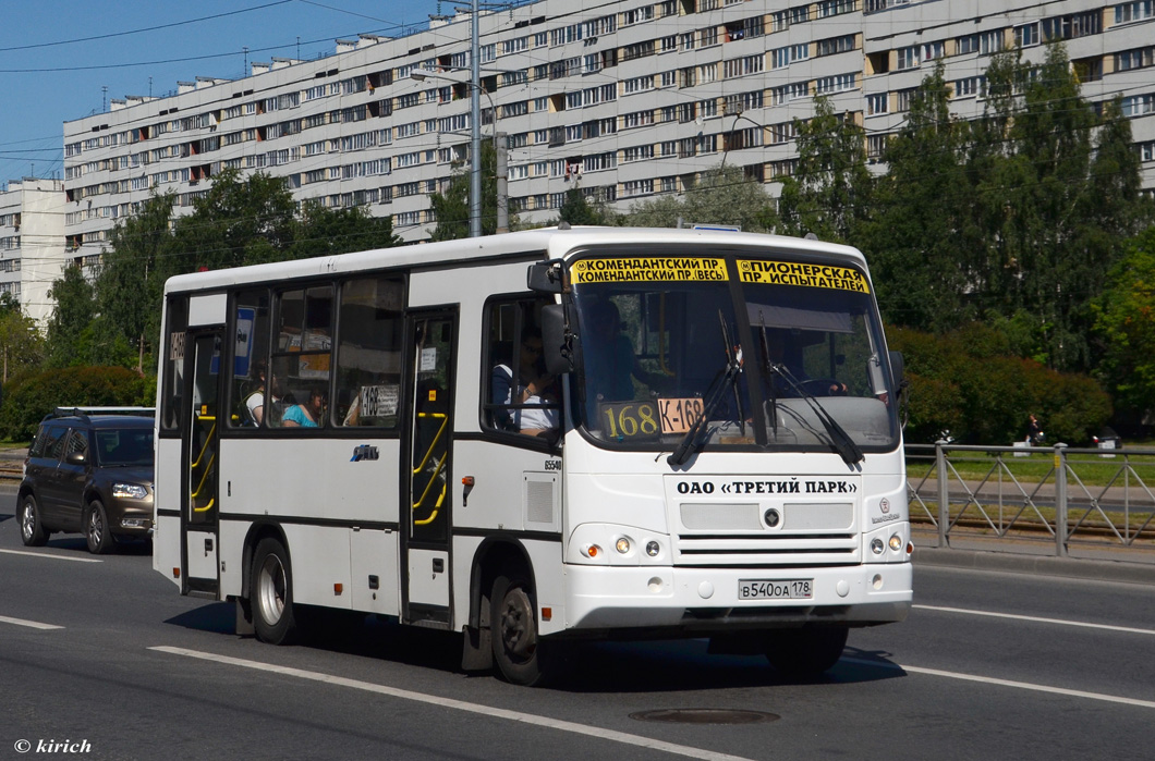 Санкт-Петербург, ПАЗ-320402-05 № В 540 ОА 178