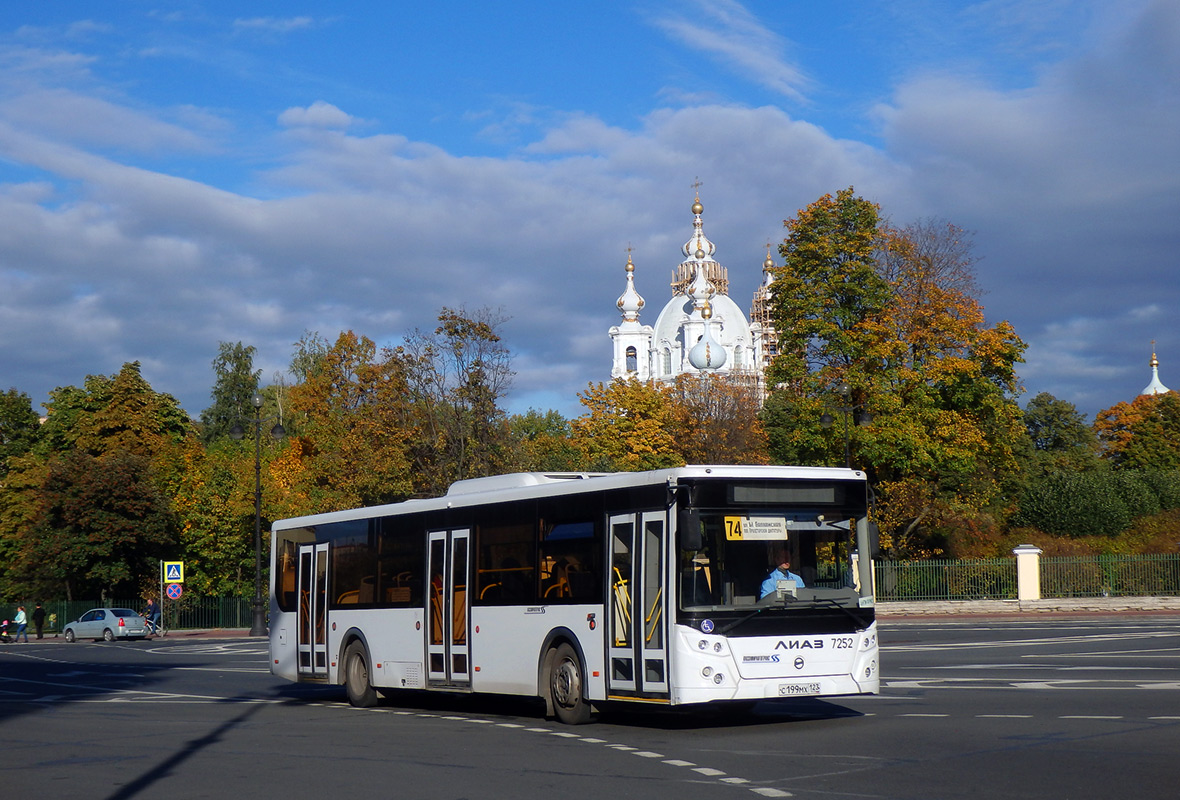 Санкт-Петербург, ЛиАЗ-5292.30 № 7252