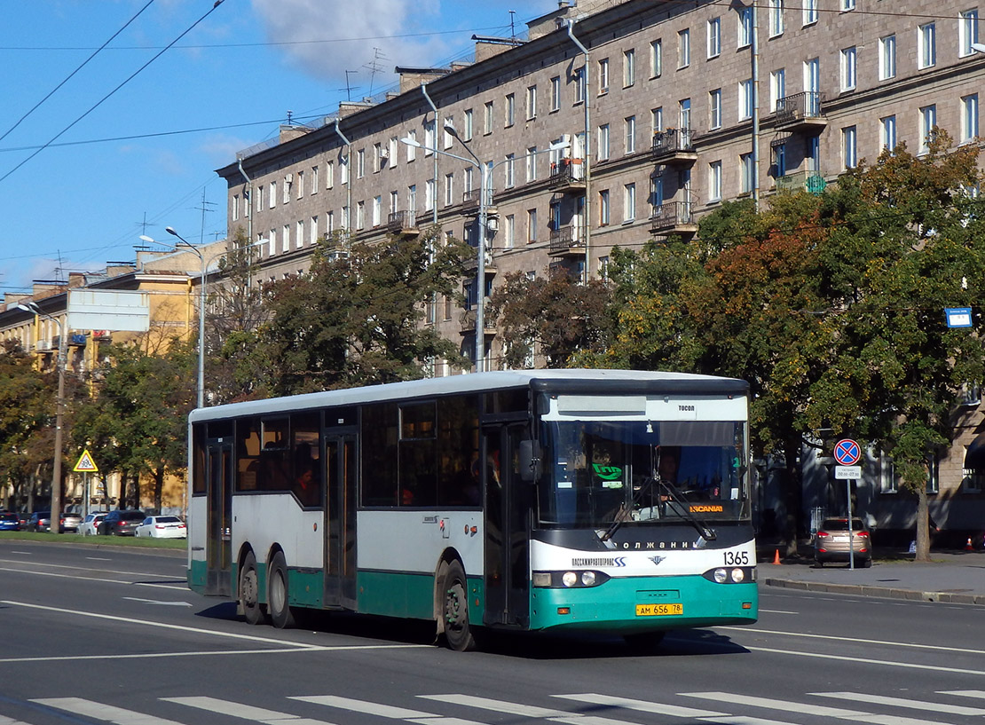 Санкт-Петербург, Волжанин-6270.00 № 1365