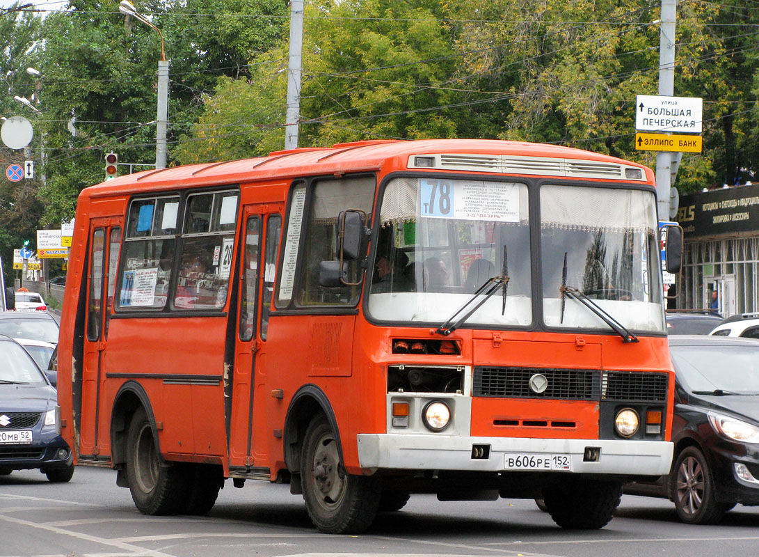 Нижегородская область, ПАЗ-32054 № В 606 РЕ 152