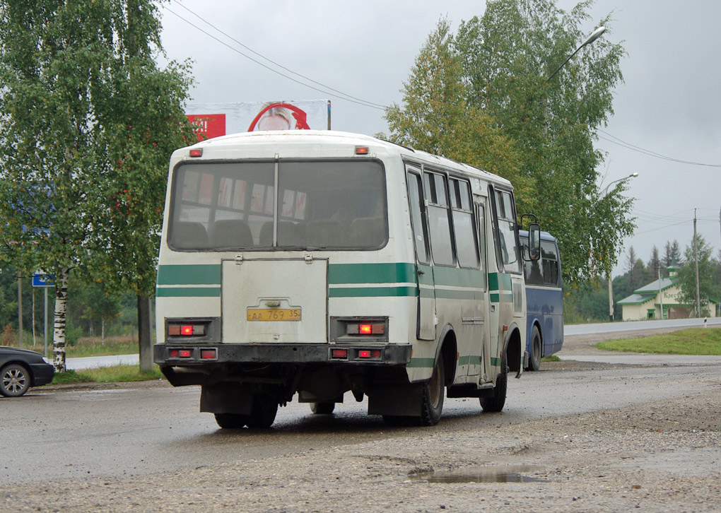 Вологодская область, ПАЗ-3205-110 № 513