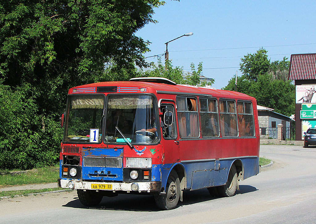 Алтайский край, ПАЗ-3205 (00) № АА 979 22