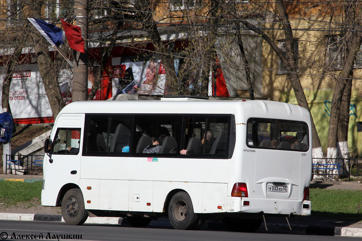 Nizhegorodskaya region, Hyundai County SWB C08 (TagAZ) # У 333 ХО 52