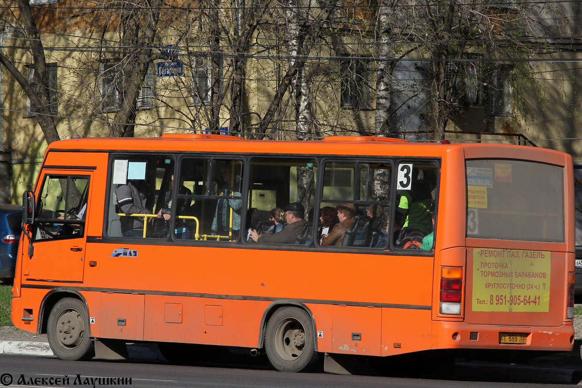 Нижегородская область, ПАЗ-320402-05 № АЕ 888 52