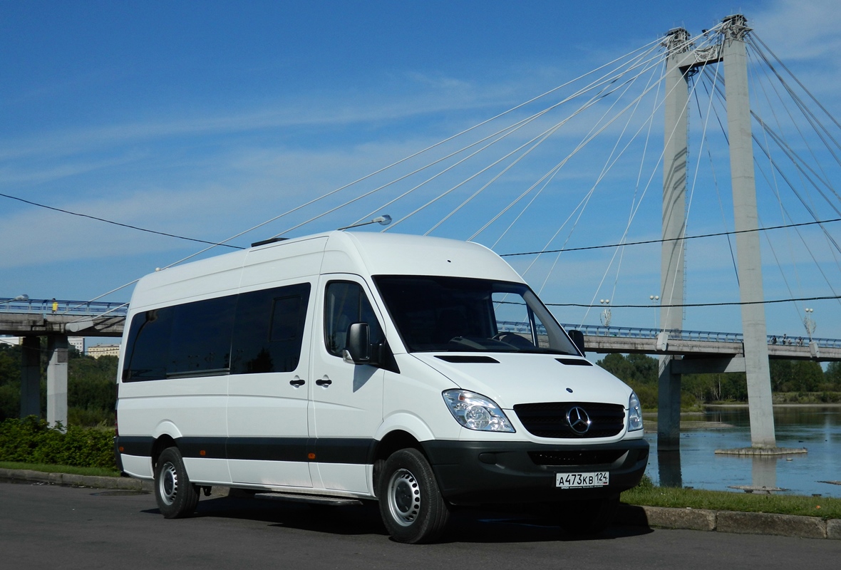 Kraj Krasnojarski, Luidor-223640 (MB Sprinter) Nr А 473 КВ 124