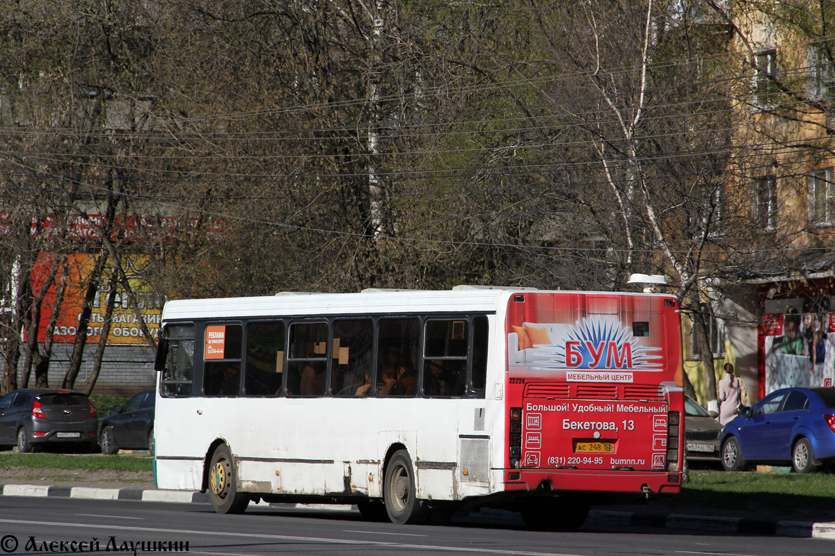 Nizhegorodskaya region, LiAZ-5293.00 Nr. 22224