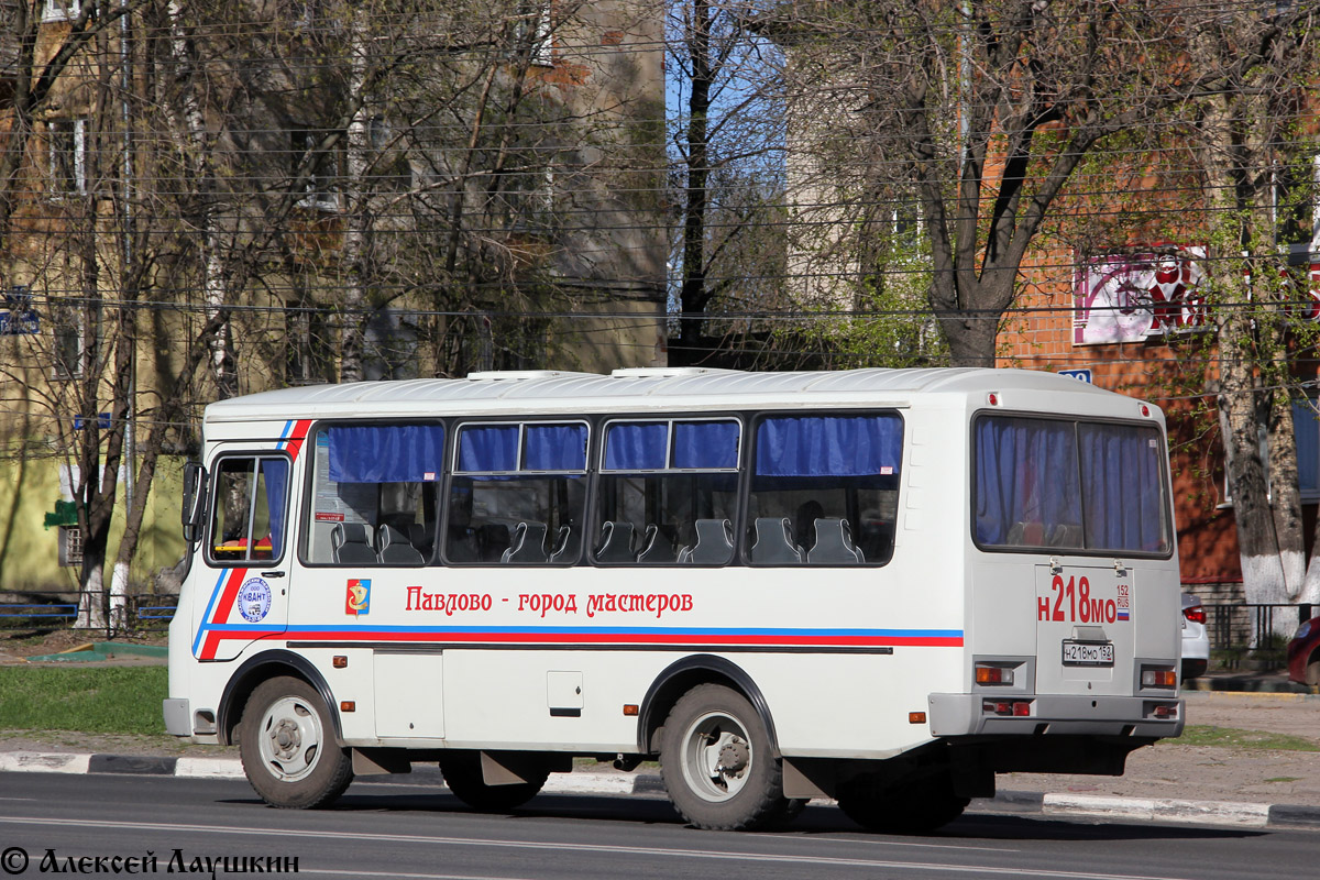 Nizhegorodskaya region, PAZ-32054 # Н 218 МО 152