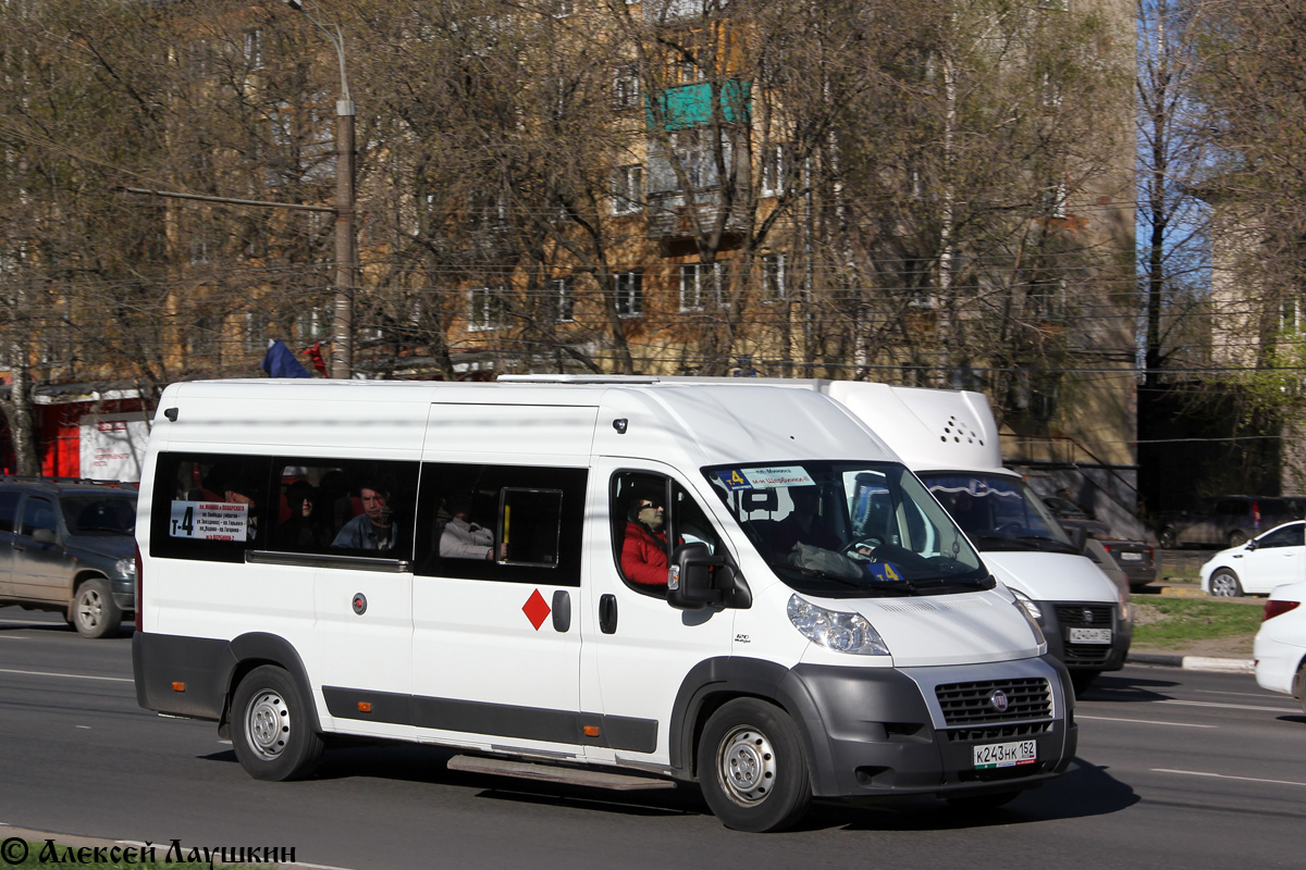 Нижегородская область, Нижегородец-FST613 (FIAT Ducato) № К 243 НК 152