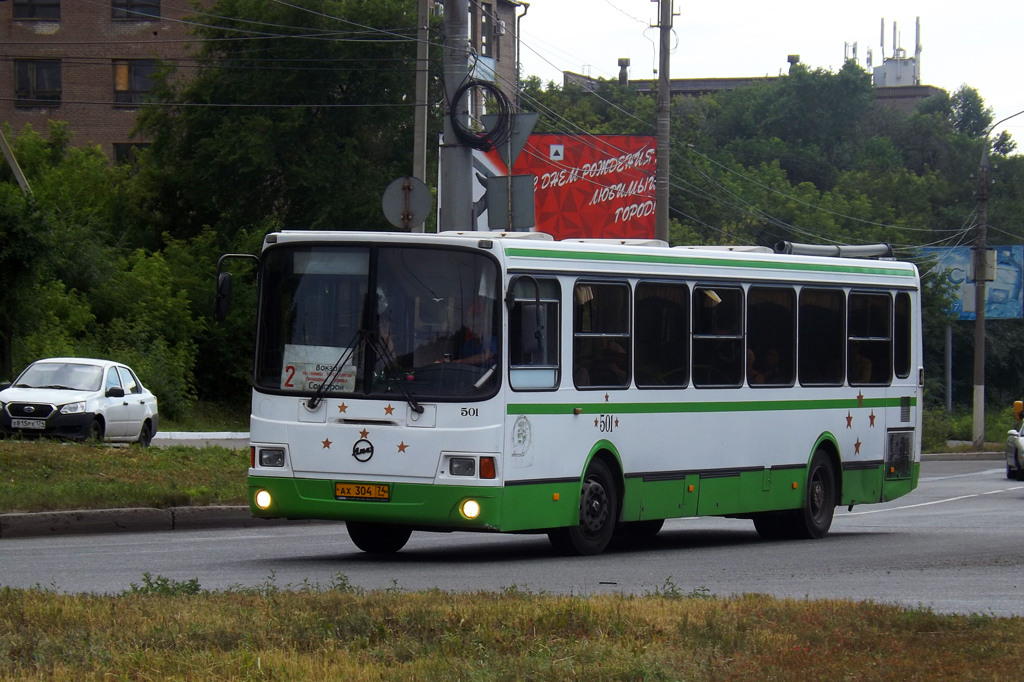 Челябинская область, ЛиАЗ-5256.35 № 501