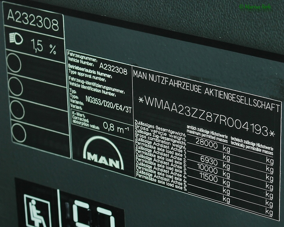 Гессен, MAN A23 Lion's City GL NG353 № HP-RW 809