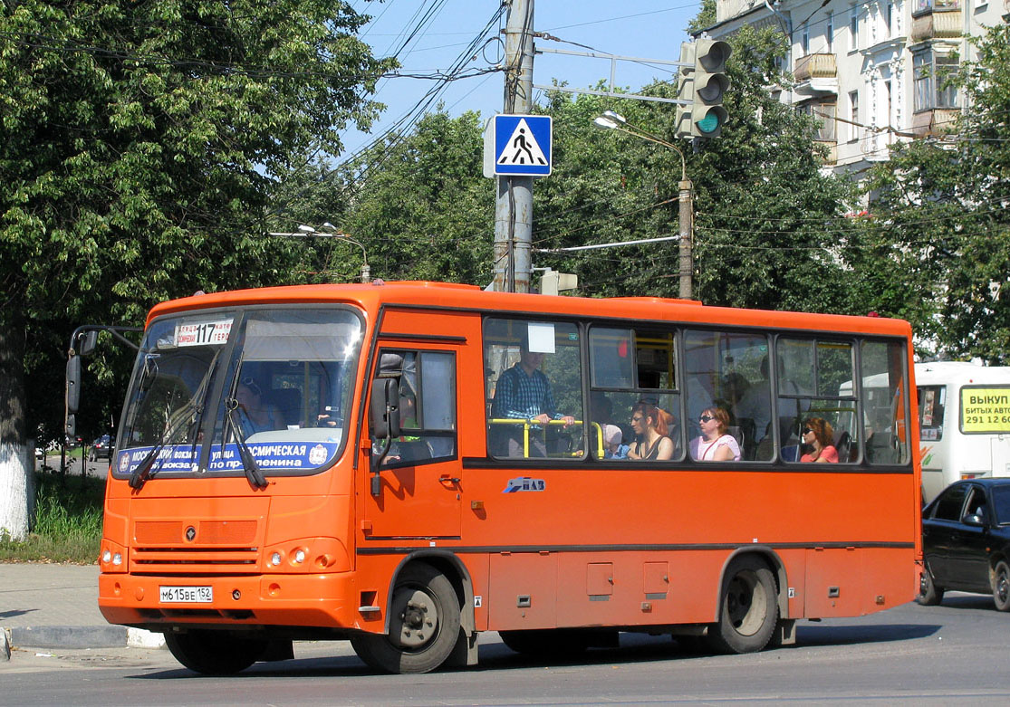 Нижегородская область, ПАЗ-320402-05 № М 615 ВЕ 152