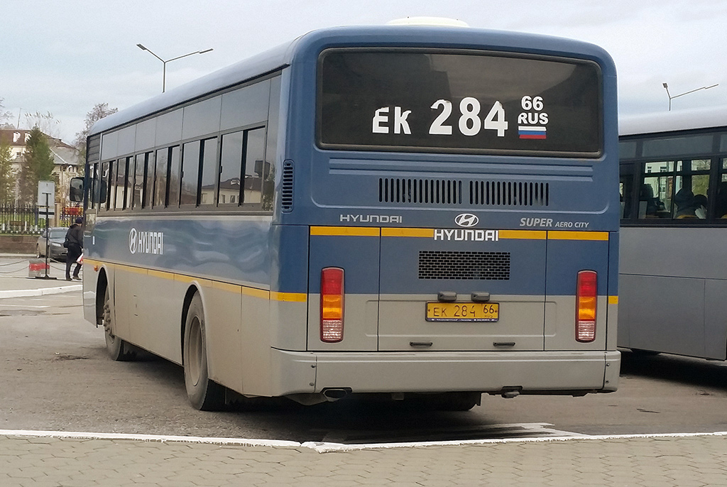 Свердловская область, Hyundai New Super AeroCity № ЕК 284 66