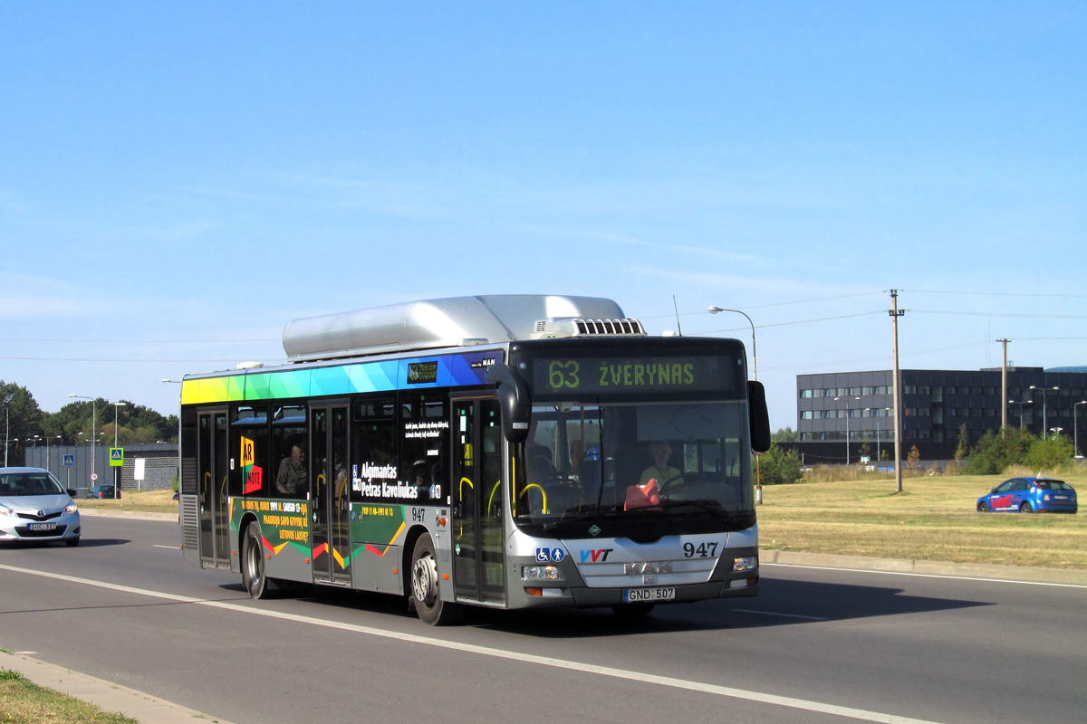 Литва, MAN A21 Lion's City NL273 CNG № 947