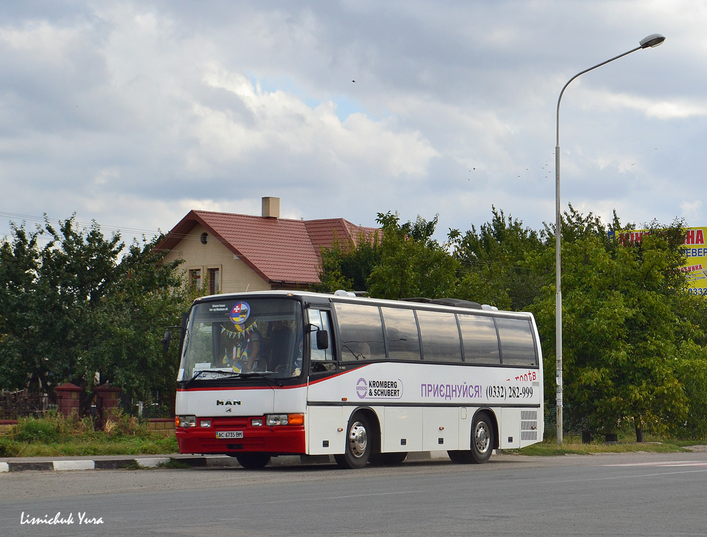 Волынская область, Carrus Star 202 № AC 6735 BM