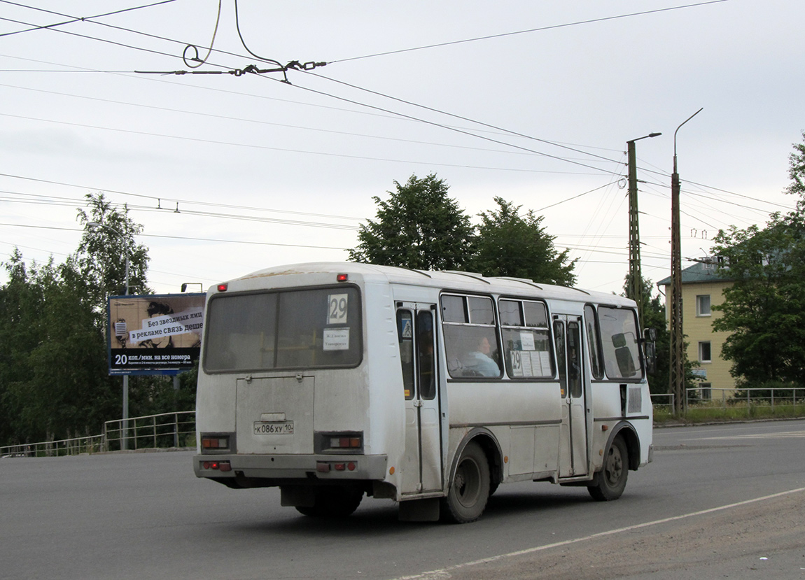 Карелия, ПАЗ-32054 № К 086 ХУ 10