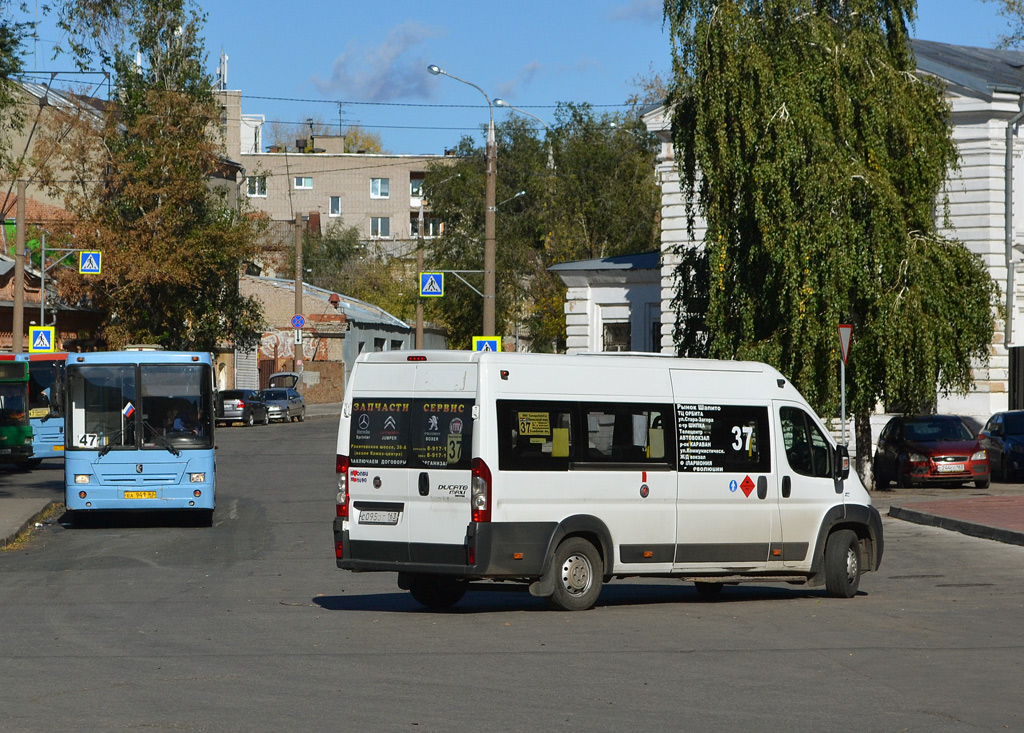 Samara region, Nizhegorodets-FST613 (FIAT Ducato) # С 095 ОТ 163