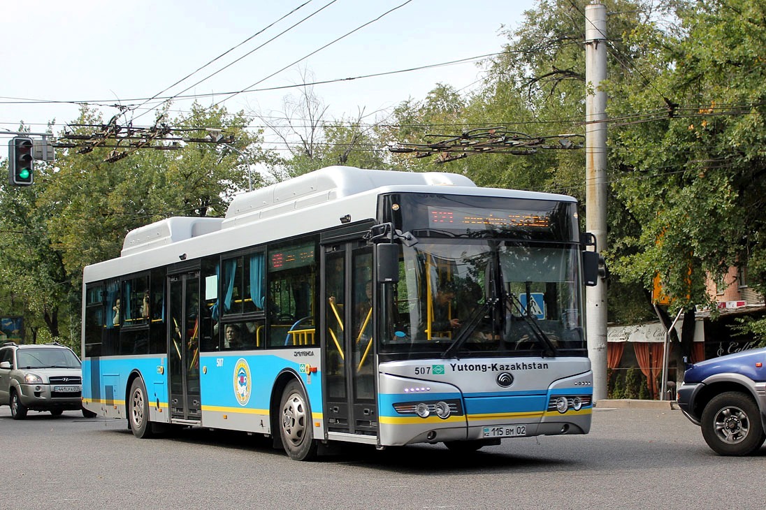 Алматы, Yutong ZK6118HGA № 507