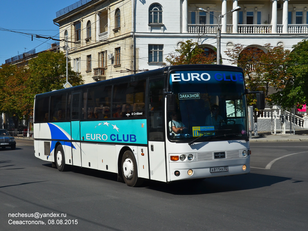 Республика Крым, Van Hool T815 Alizée № А 811 МХ 82