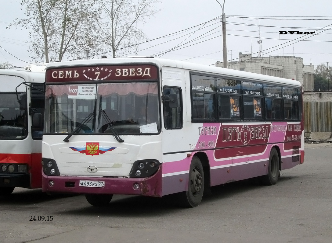 Пригородный автобус 107 в Хабаровске — маршрут отменен