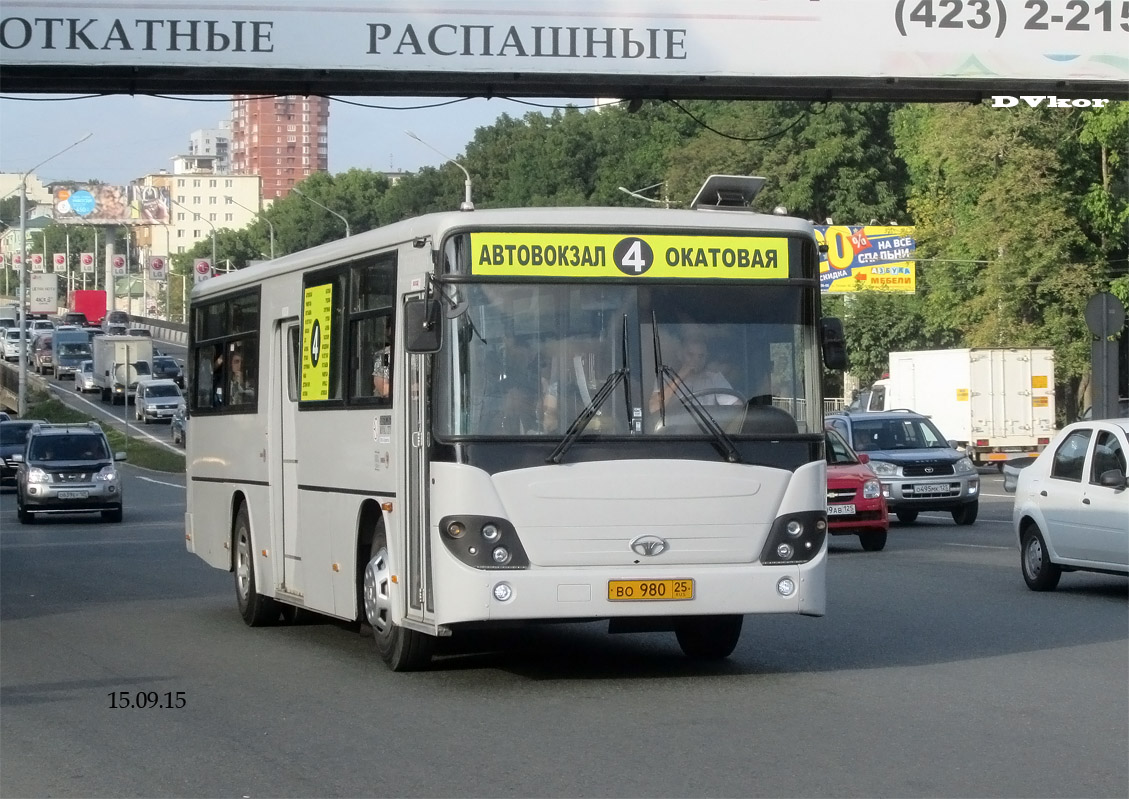 Primorskiy region, Daewoo BS106 Royal City (Ulsan) № ВО 980 25
