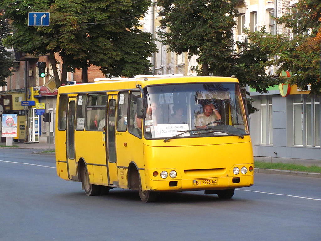 Полтавская область, Богдан А09202 № BI 2225 AA