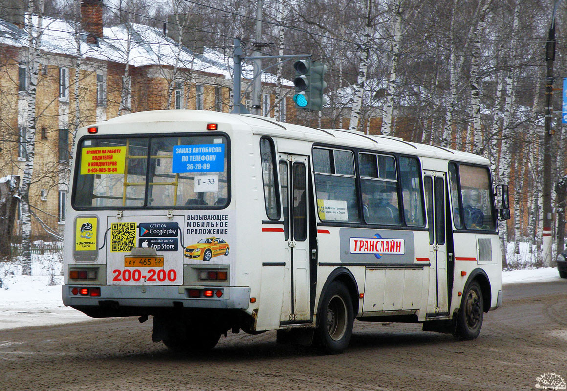 Нижегородская область, ПАЗ-4234 № АУ 465 52