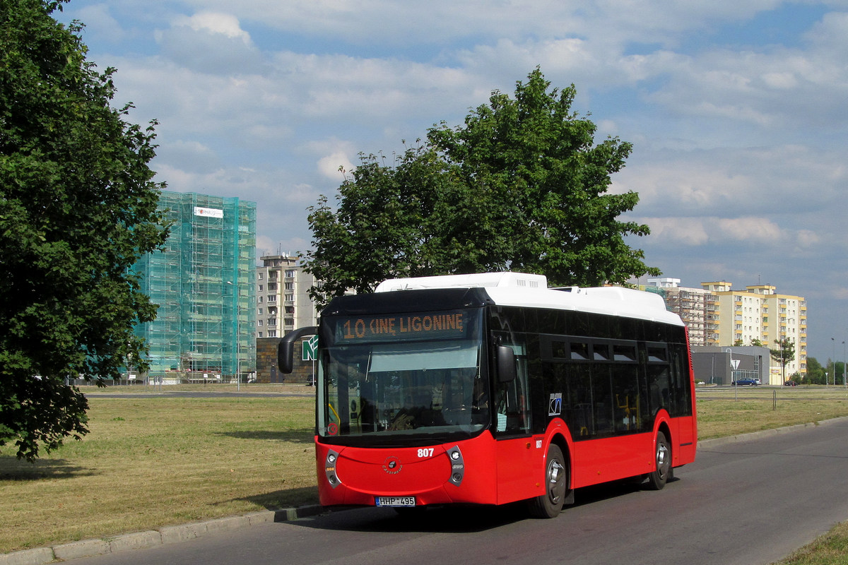 Литва, Castrosua Tempus Hybrid 11.3 № 807