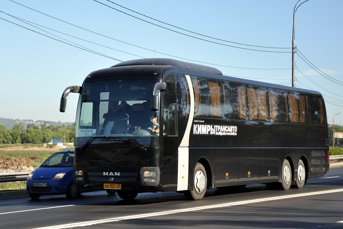 Тверская область, MAN R08 Lion's Coach L RHC444 L № АН 927 69