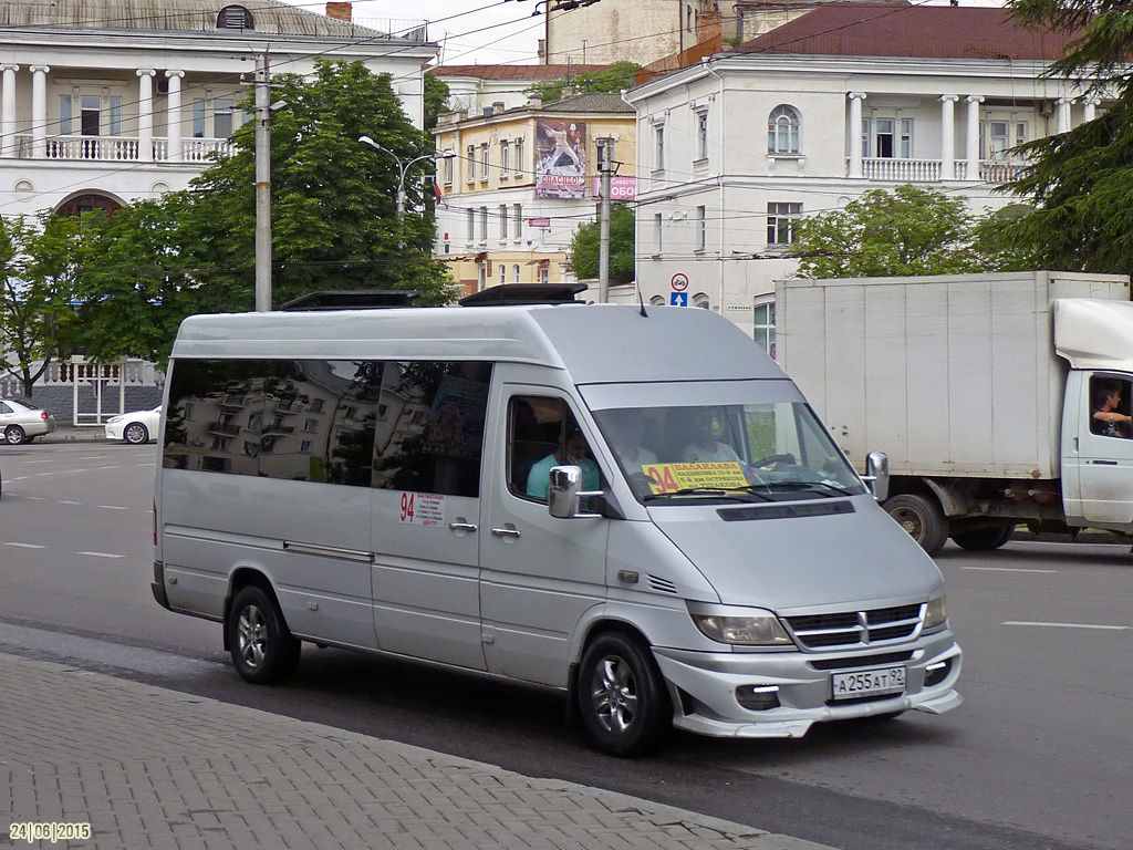 Севастополь, Mercedes-Benz Sprinter W903 313CDI № А 255 АТ 92