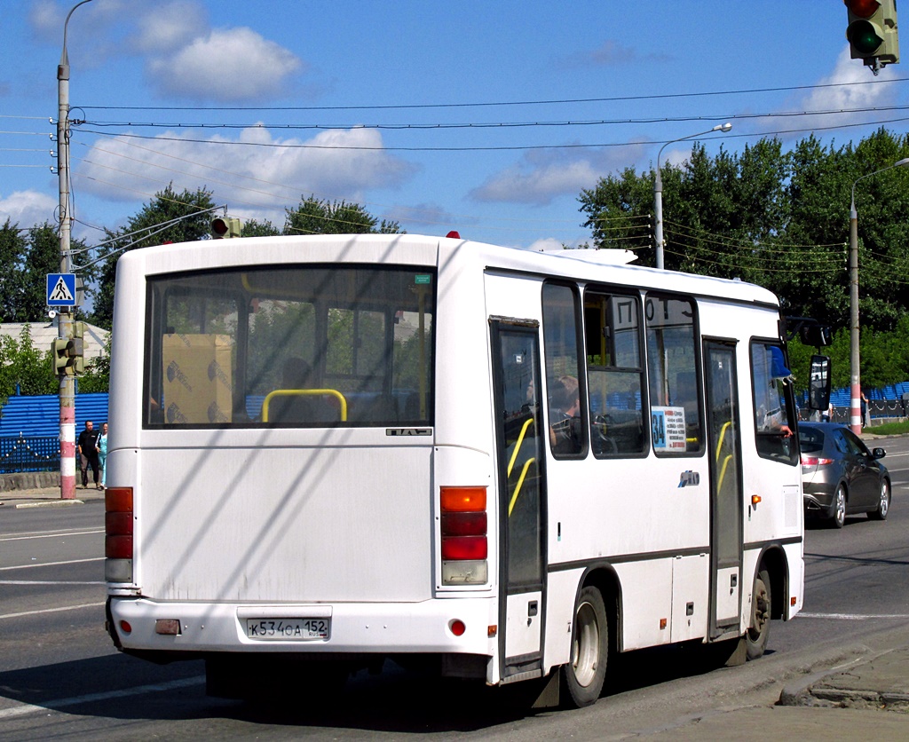 Нижегородская область, ПАЗ-320302-08 № К 534 ОА 152