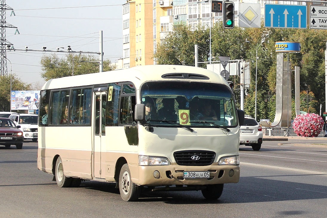 Алматы, Hyundai County Deluxe № 308 AUA 05