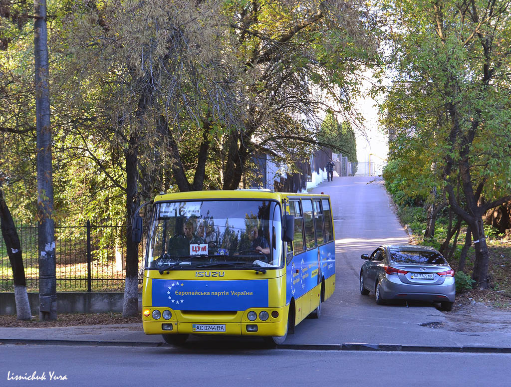 Волынская область, Богдан А09302 № AC 0244 BA