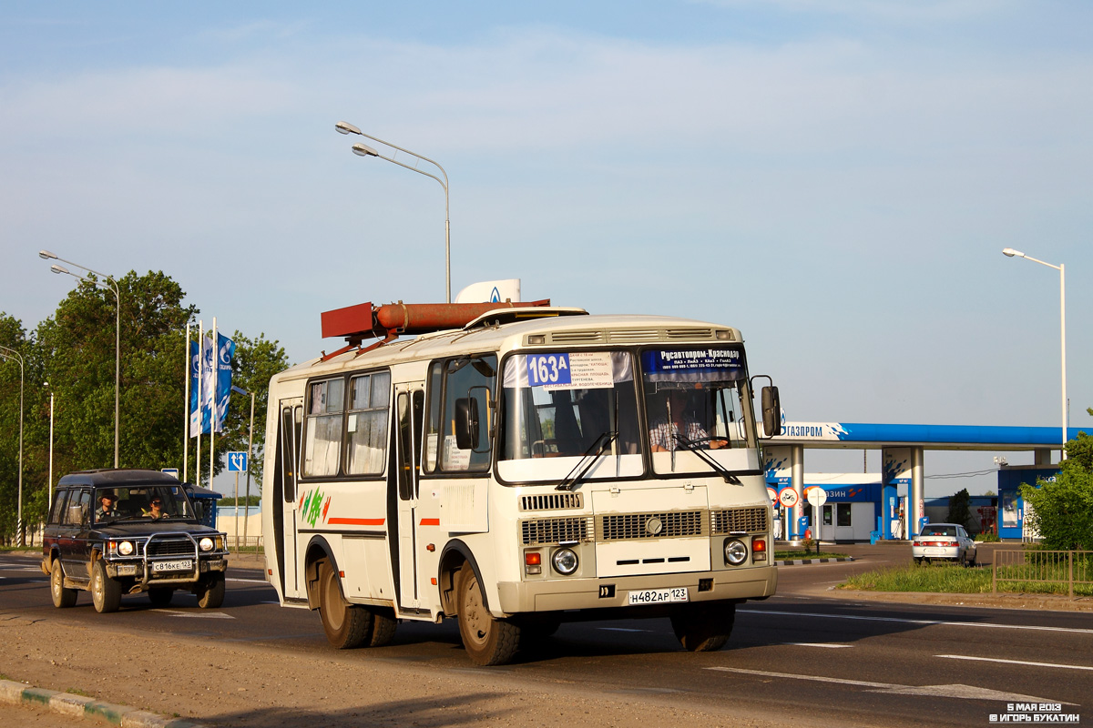 Краснодарский край, ПАЗ-32054 № Н 482 АР 123